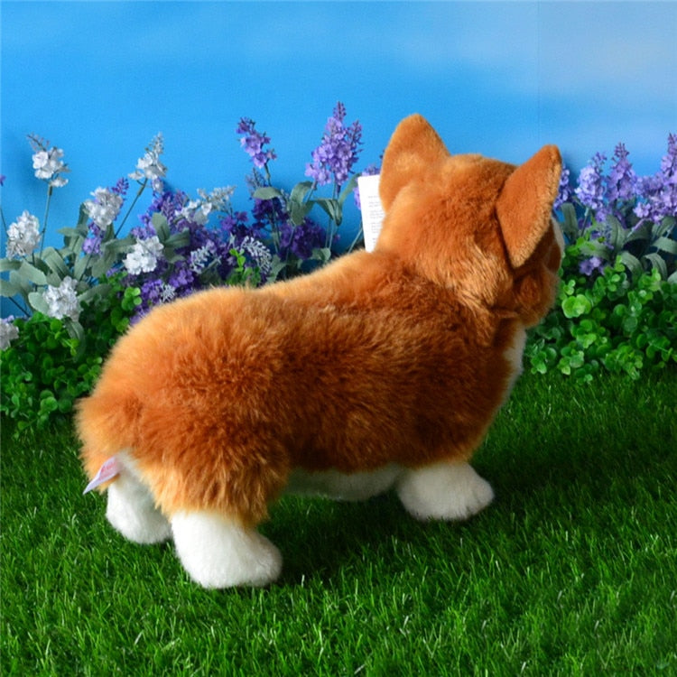 Adorable Welsh Corgi Pembroke Stuffed Dog: Realistic - Temu