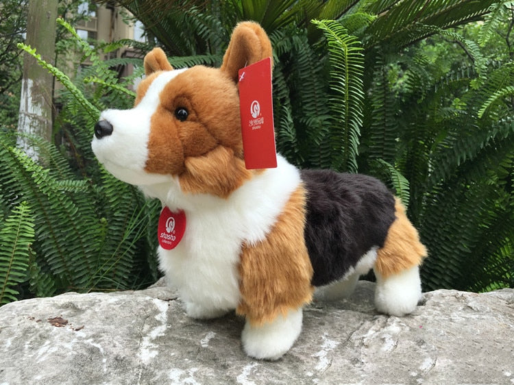 Adorable Welsh Corgi Pembroke Stuffed Dog: Realistic - Temu