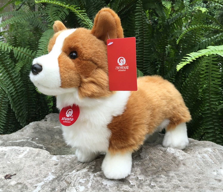 Realistic Corgi Stuffed Animal