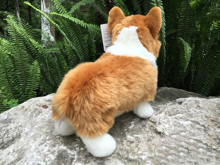 Realistic Corgi Stuffed Animal